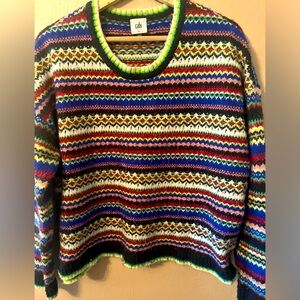 CAbi Moorland Pullover Sweater, Size LG